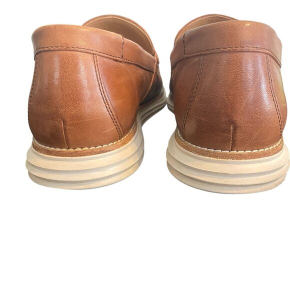Men's Cole Haan Grand.os Tan Penny Loafer Size 10.5M - Picture 5 of 9